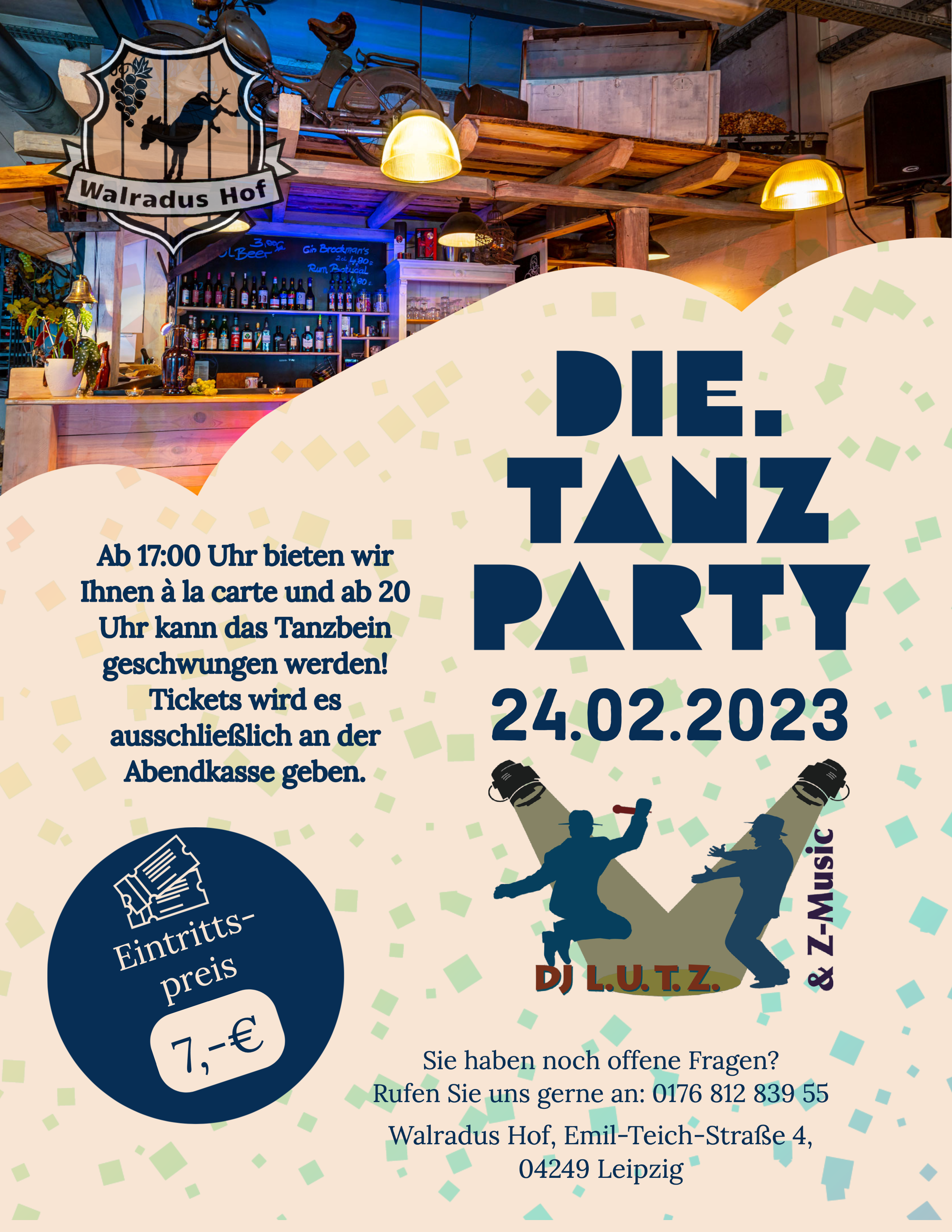 DIE. TANZ-Party 24.02.2023
