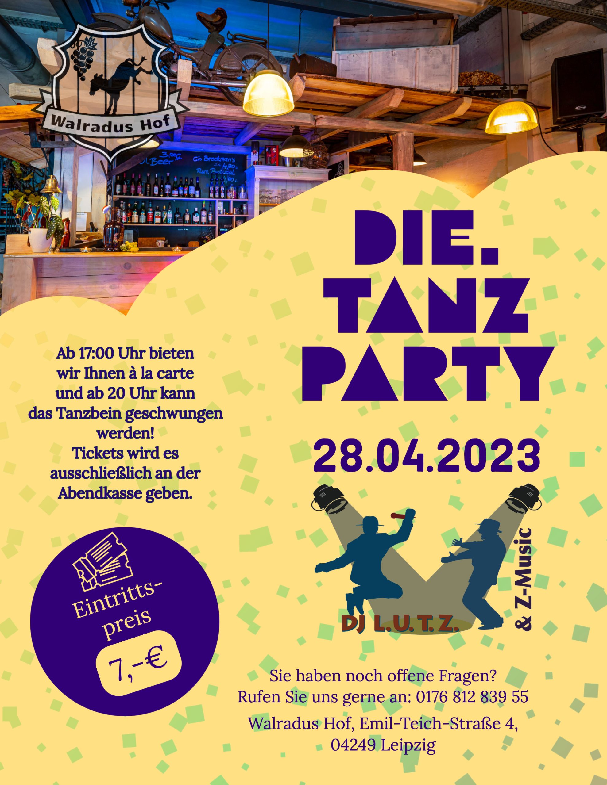 DIE TANZ-Party 28.04.2023