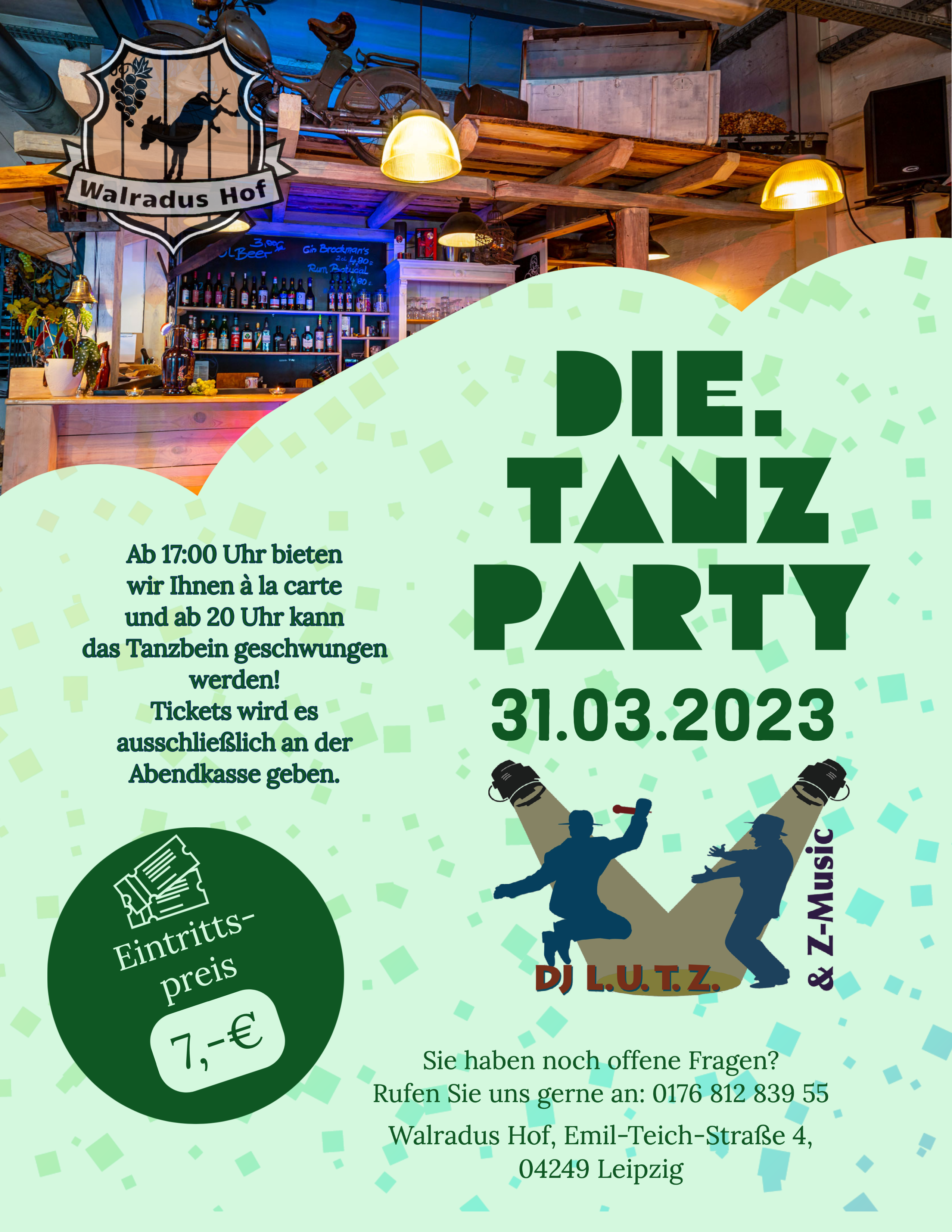 Tanzparty 31.03.2023
